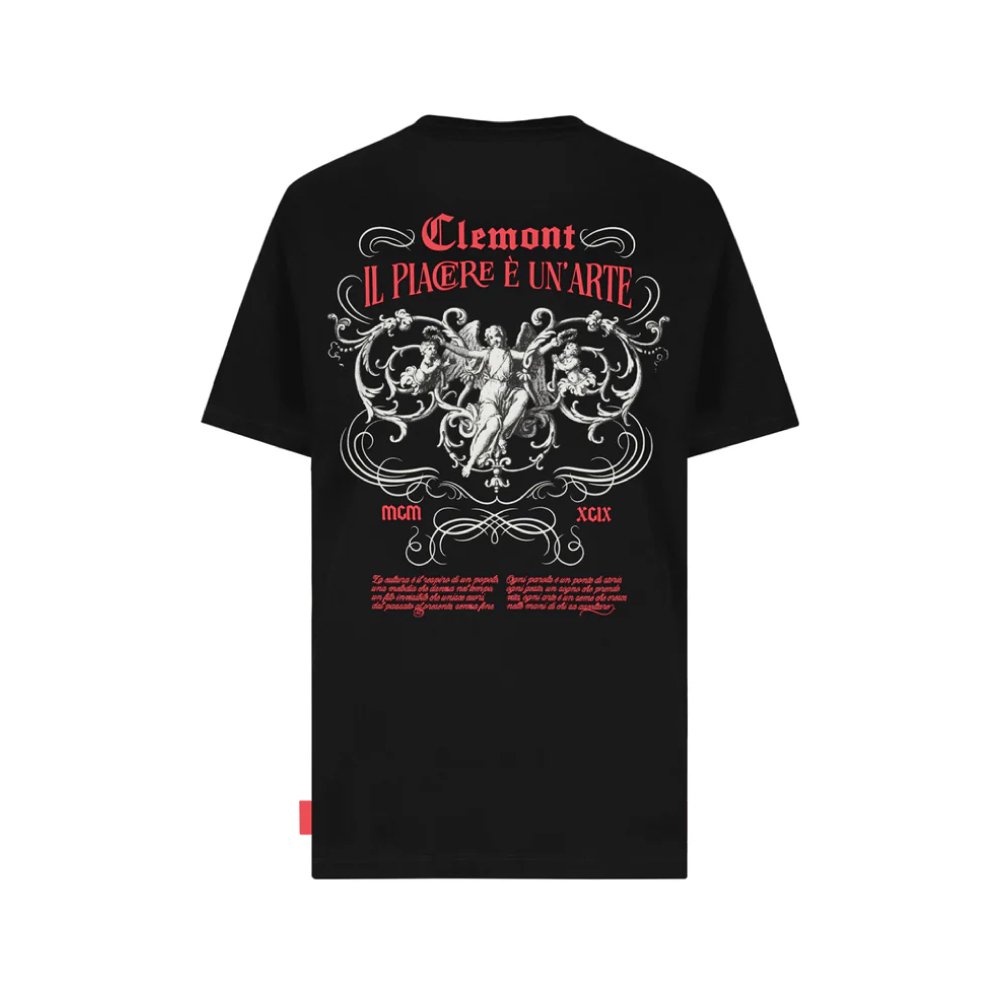 T-Shirt-Men-Estilo-Black-Clemont--Semi-Oversized