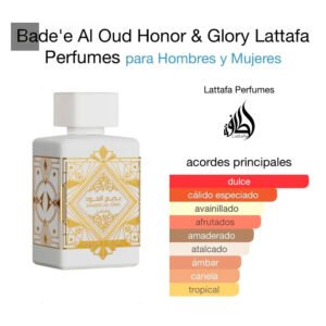 Bade'e Al Oud Honor & Glory Lattafa Perfumes fragancia