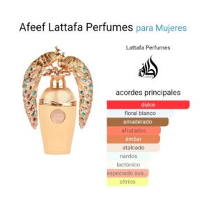Afeef Lattafa Perfumes para Hombres y Mujeres