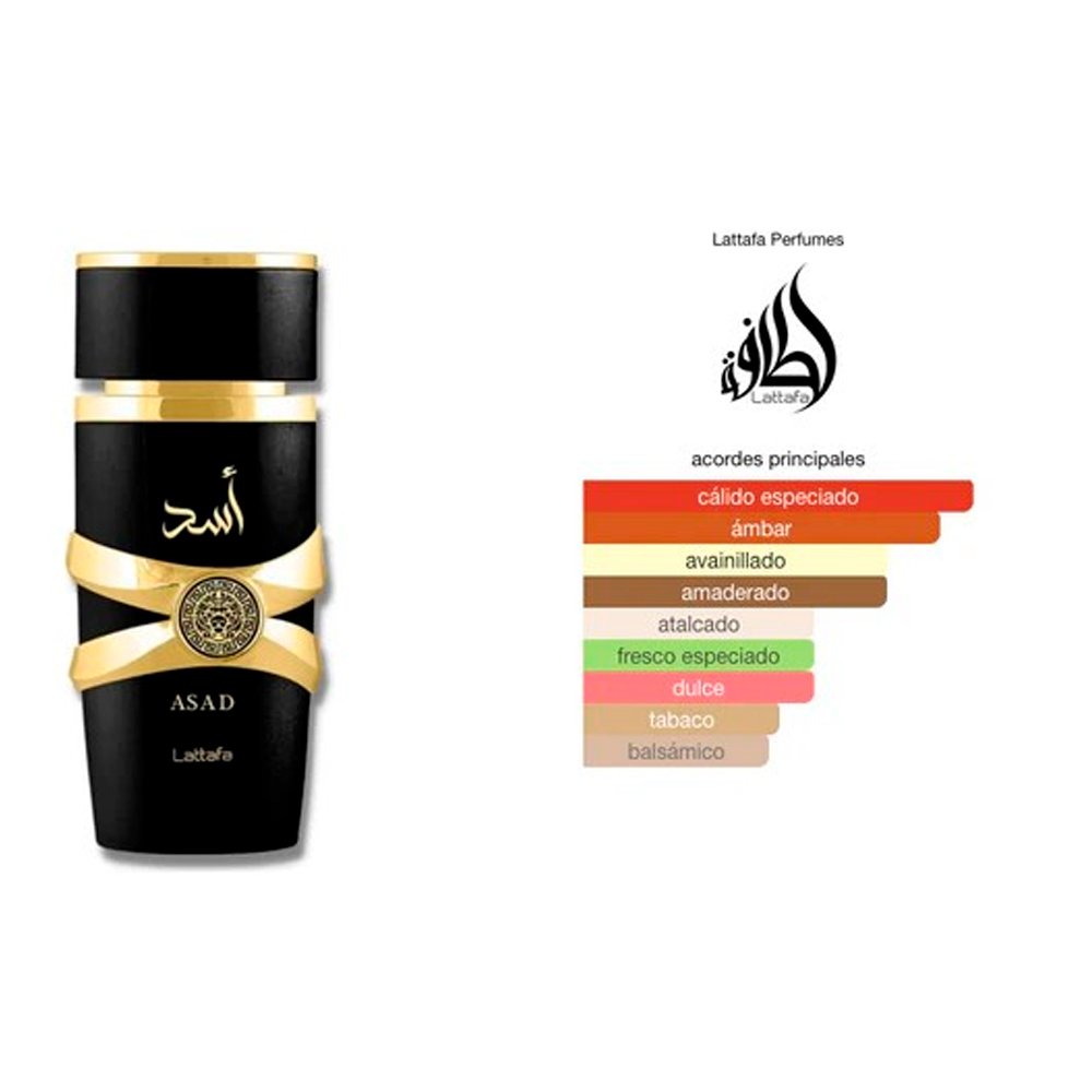 Asad Lattafa Perfumes para Hombres