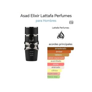 Asad Elixir Lattafa Perfumes para Hombres