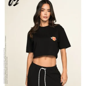 Crop Top Hide S1132 Y/OUT