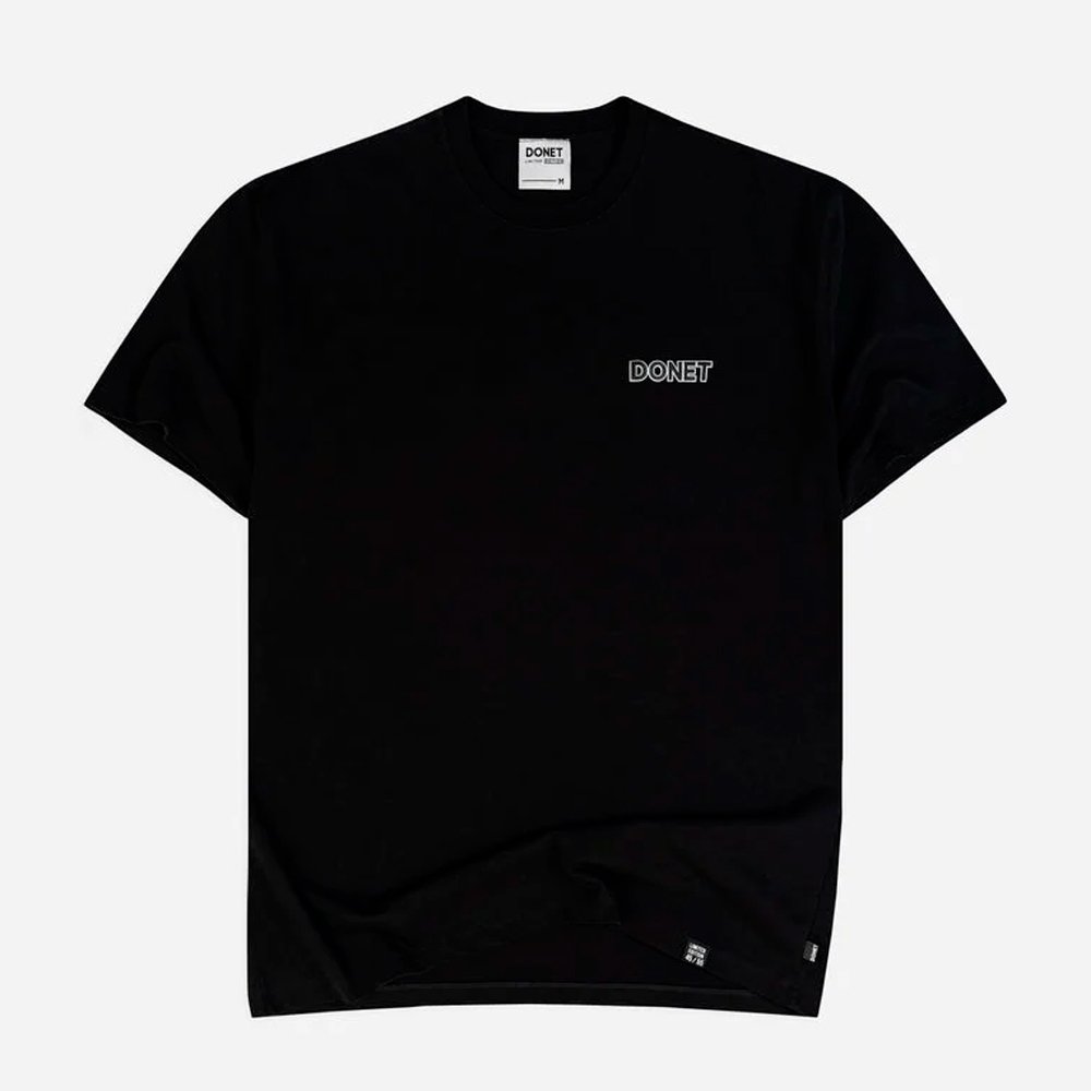 Camiseta DONET T-Shirt Titanium Black