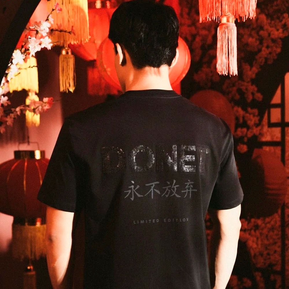 Camiseta DONET T-Shirt Titanium Black - Image 3